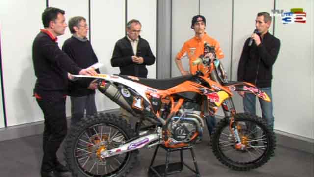 Marvin Musquin et le MC Romagné sur TV Rennes 35