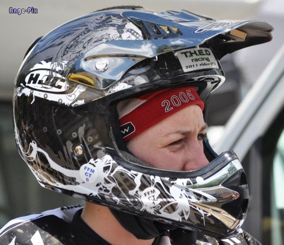 Lisa Ribet au Championnat de France MXF