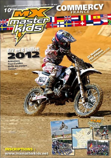 4 pilotes du MC Romagné au Master Kids