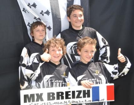 MX Master Kids : Mathys BOISRAME sur le podium
