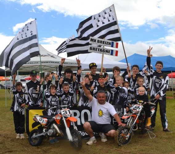 Sept pilotes du MC Romagné au Master Kids