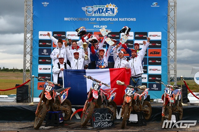 Mathys, Champion d’Europe par équipe !